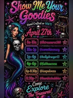 Show Me Your Goodies Live Share Show Train 🚂 NWT or Handcrafted Items